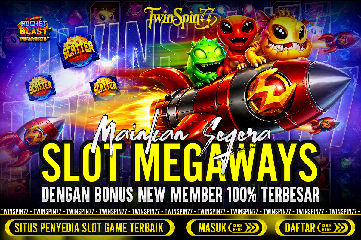 Main Slot Megaways dengan Bonus New Member 100% Terbesar